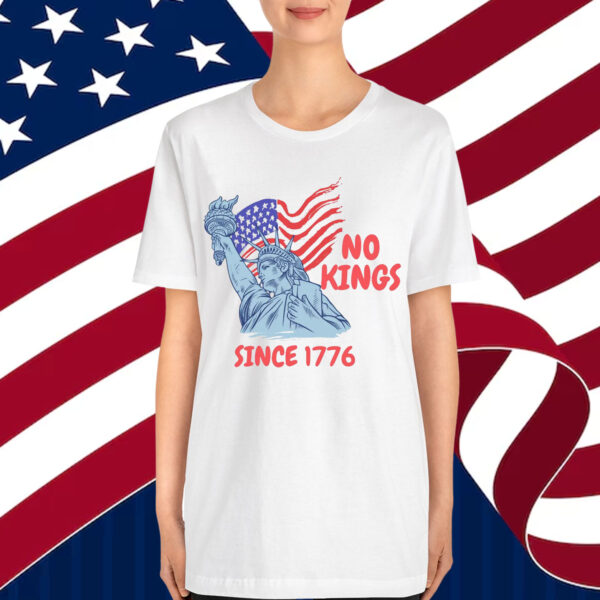 NO KINGS Anti Authoritarian Protest Shirt