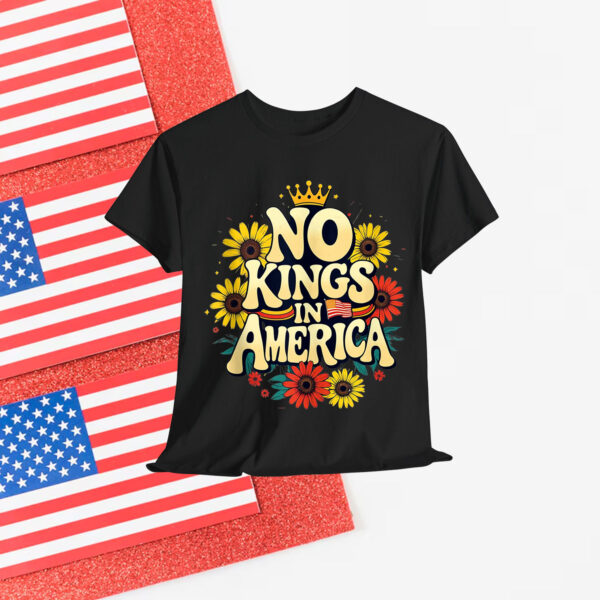 No King In American Retro Floral Shirt