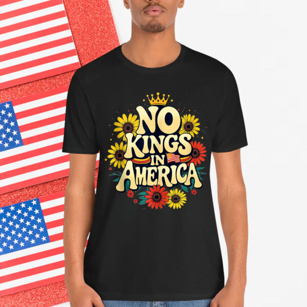 No King In American Retro Floral Shirt