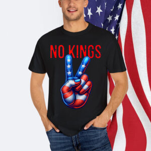 No Kings 20 in America Since 1776 Peace Sign Shirt