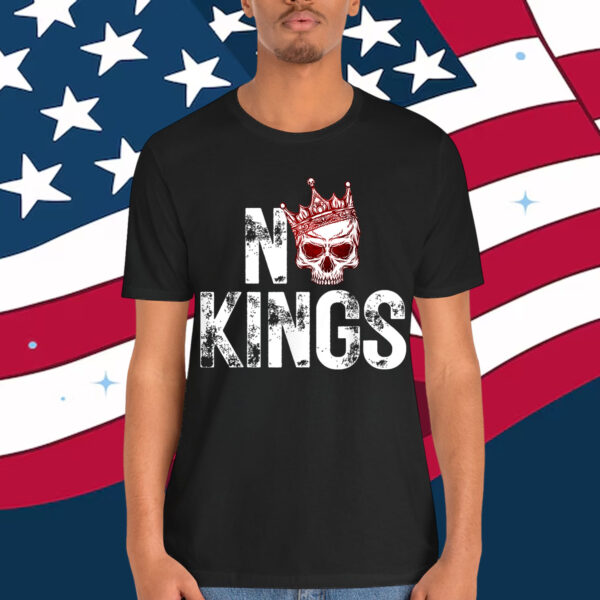 No Kings Anti System Rebel Mind Outlaw Spirit T-Shirt