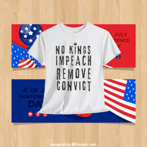 No Kings Impeach Remove Convict Unisex Shirt