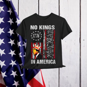 No Kings In America 1776 We The People US T-Shirt