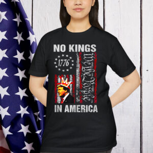 No Kings In America 1776 We The People US T-Shirt