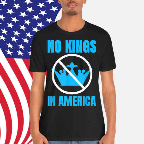 No Kings In America Democracy Court Ruling Saying T-Shirt