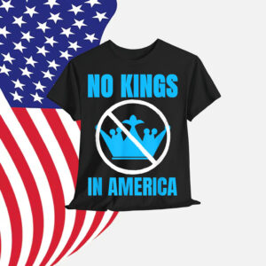 No Kings In America Democracy Court Ruling Saying T-Shirt