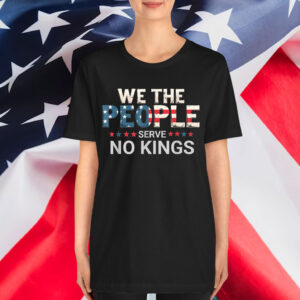 No Kings In America Democracy We The People Shirt