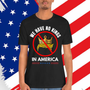 No Kings In America Democracy We The People T-Shirt