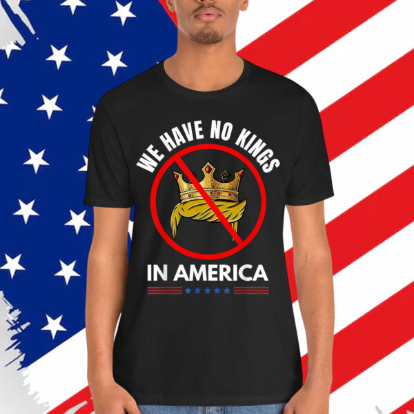 No Kings In America Democracy We The People T-Shirt