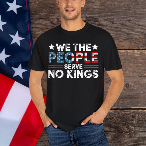 No Kings In America We The People Shirt