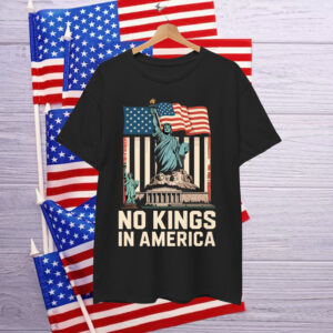 No Kings In America Patriotic American US Premium Shirt