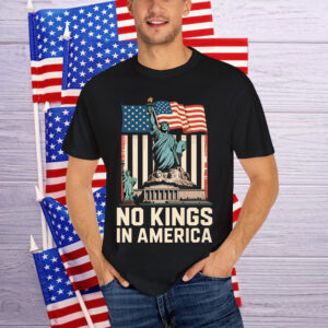 No Kings In America Patriotic American US Premium Shirt