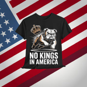 No Kings In America Political Men Women USA T-Shirt