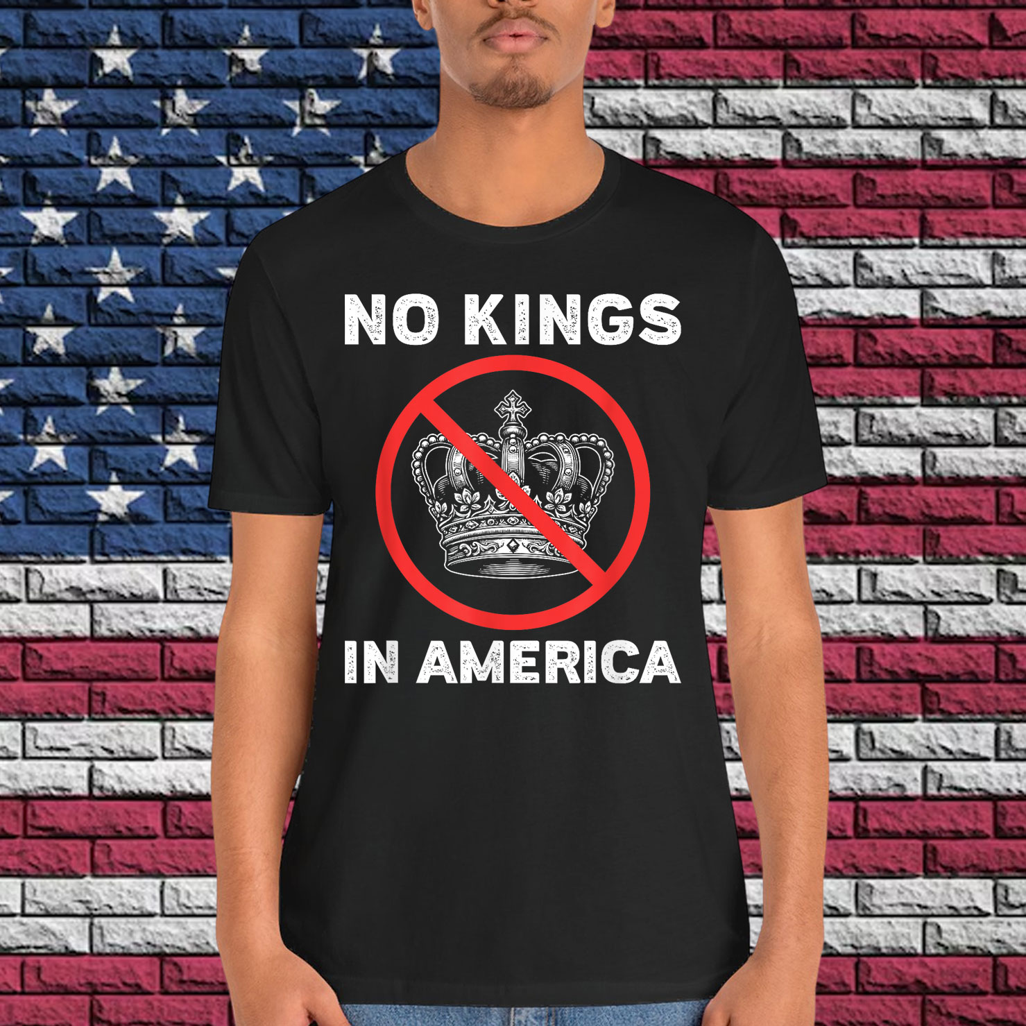 No Kings In America Political Protest Shirt