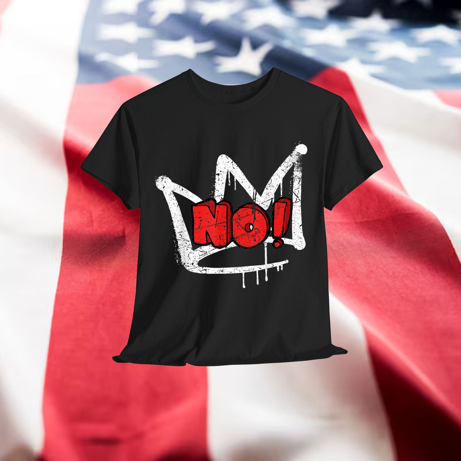 No Kings In America Pro Democracy Anti Monarchy Shirt