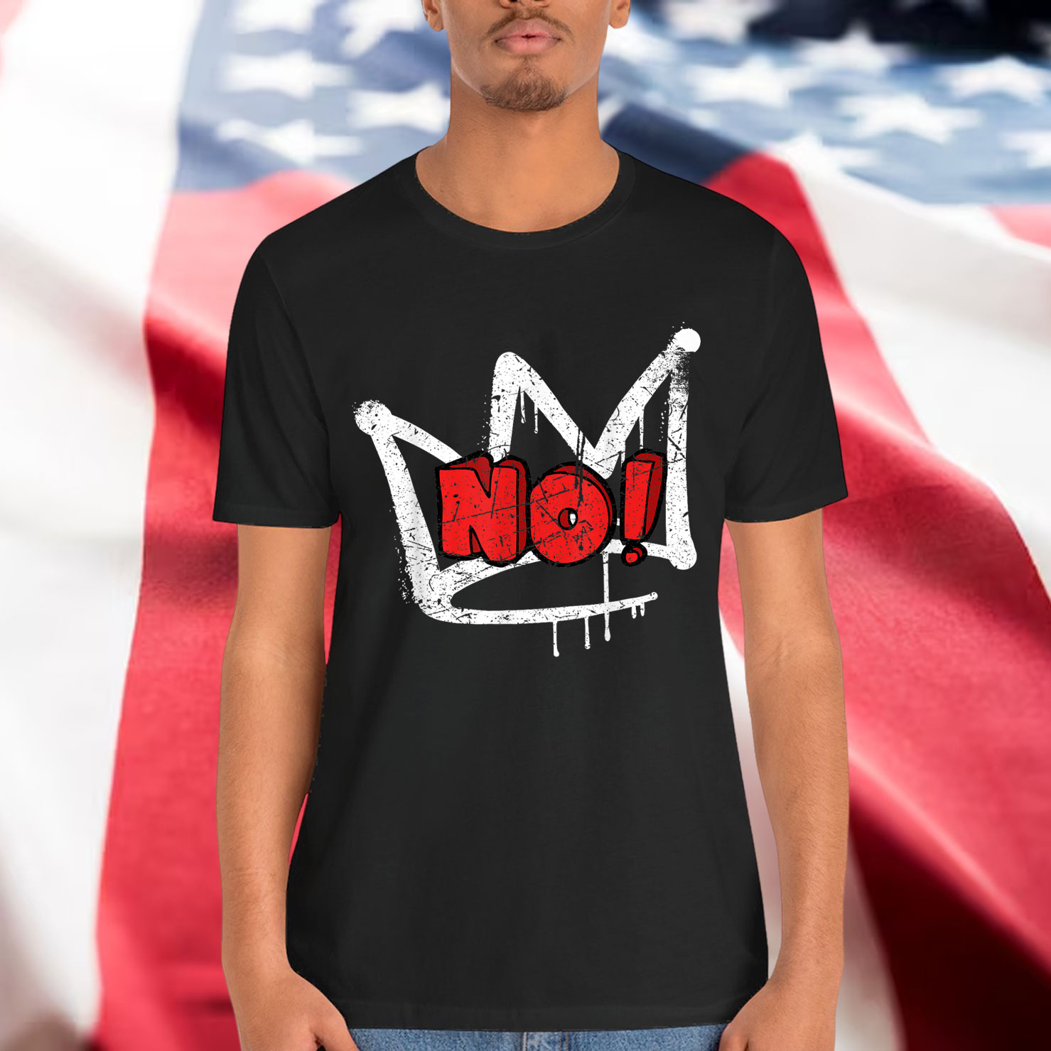 No Kings In America Pro Democracy Anti Monarchy Shirt