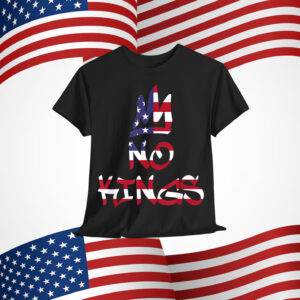 No Kings In America Protest T-Shirt