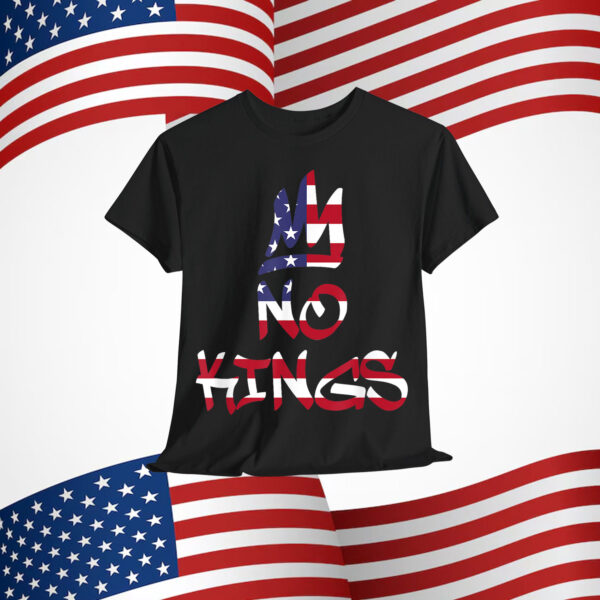 No Kings In America Protest T-Shirt