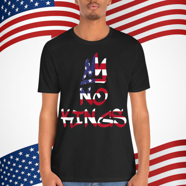 No Kings In America Protest T-Shirt