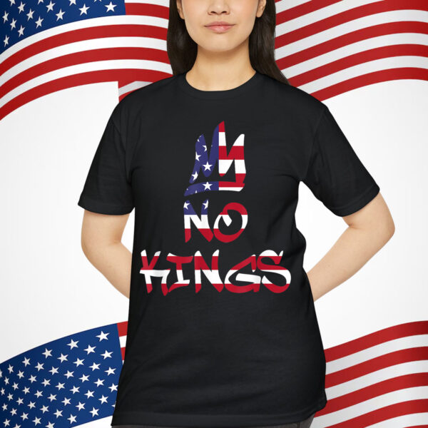 No Kings In America Protest T-Shirt