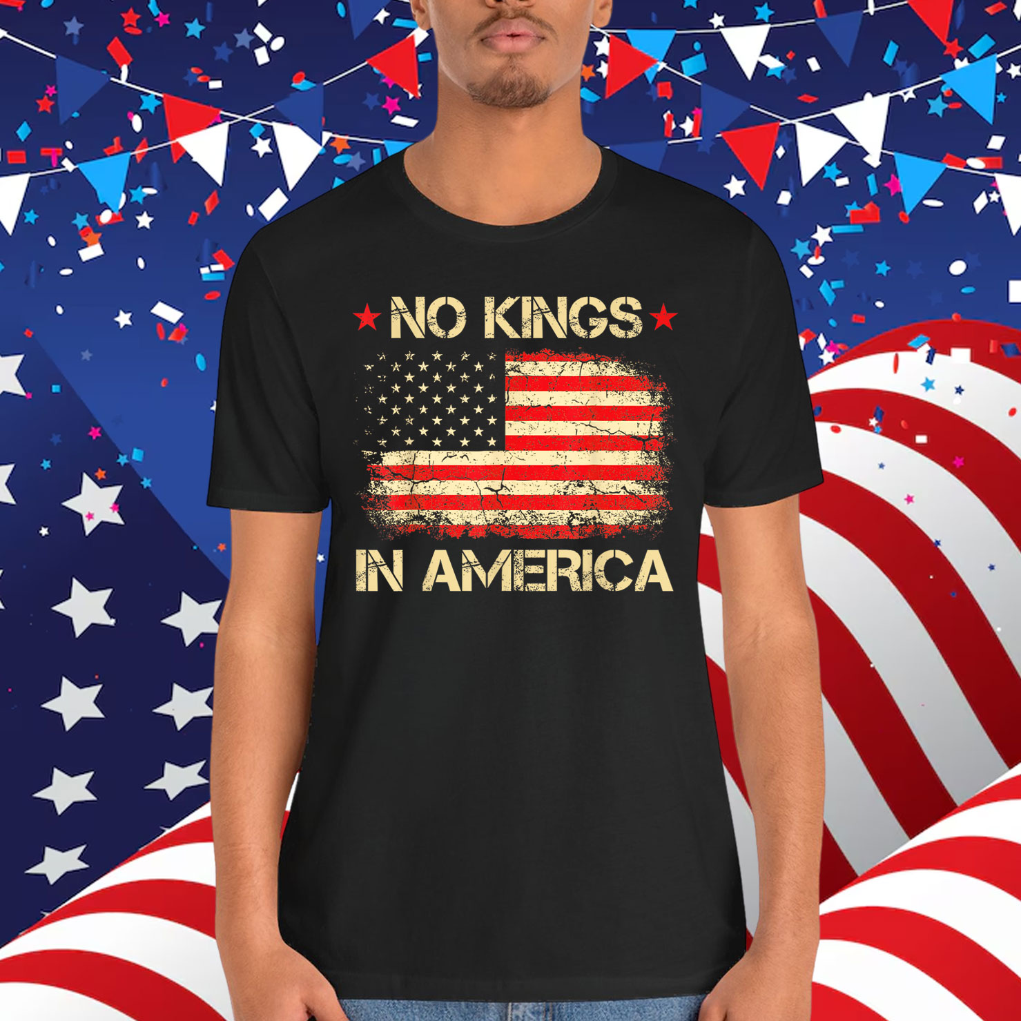 No Kings In America Shirt