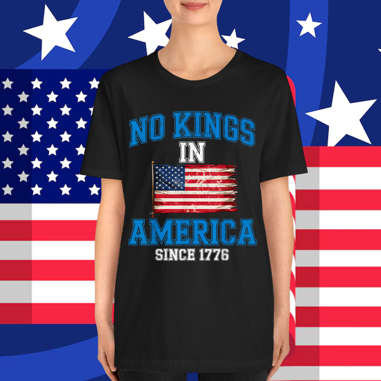 No Kings In America Shirt