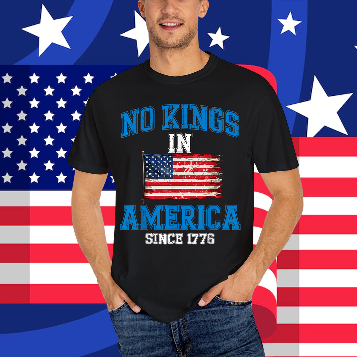 No Kings In America Shirt