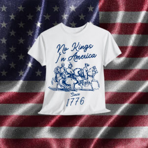 No Kings In America Since 1776 Retro T-Shirt
