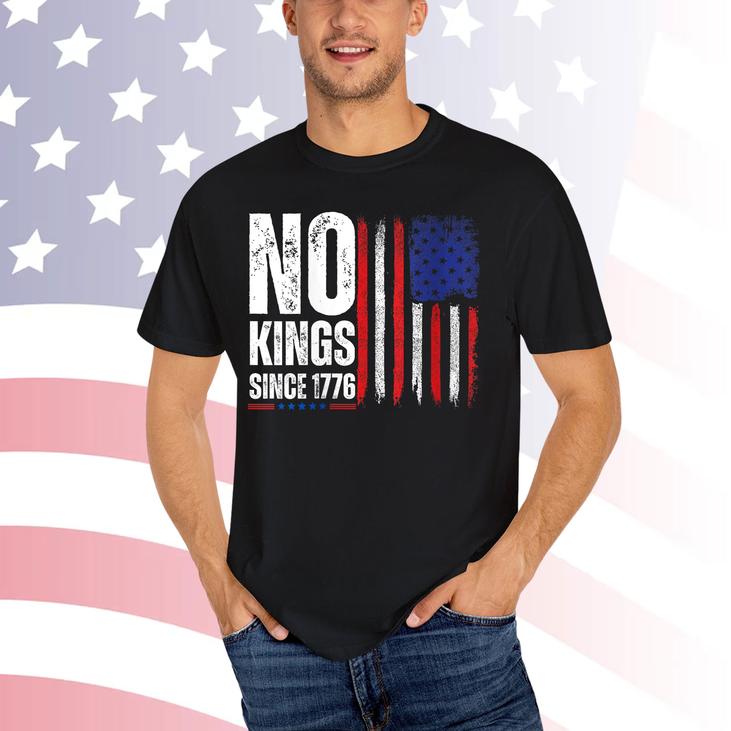 No Kings In America Since 1776 Save Democracy Shirt