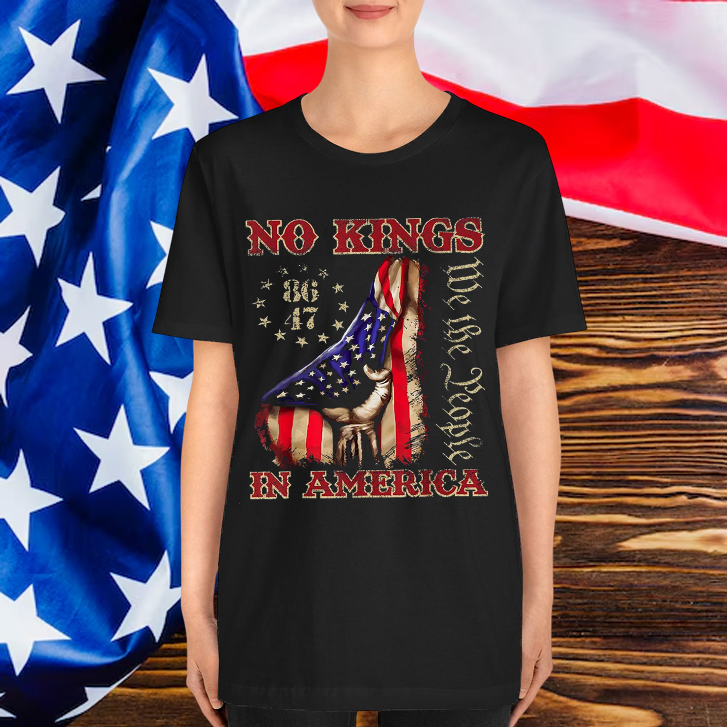 No Kings In America Since 1776 Shirt