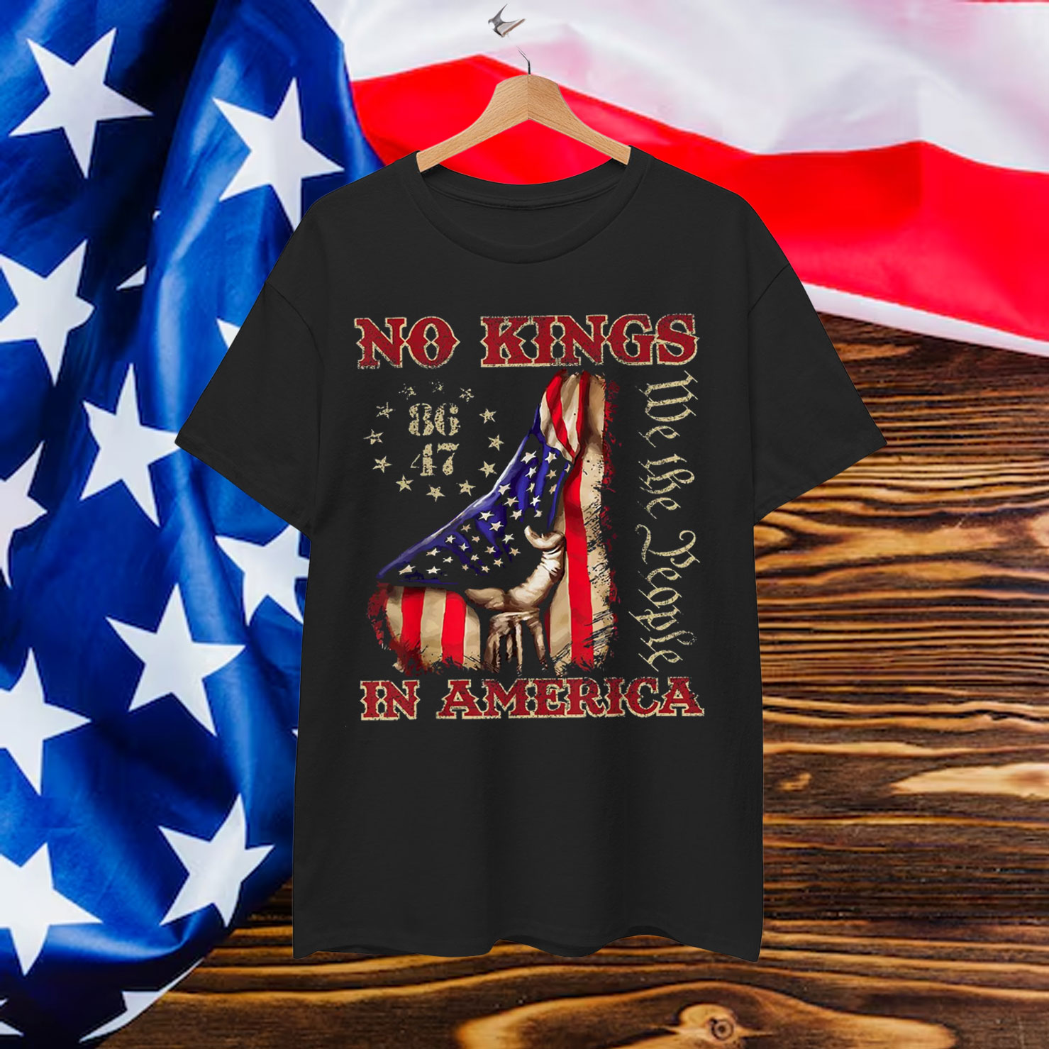 No Kings In America Since 1776 Shirt
