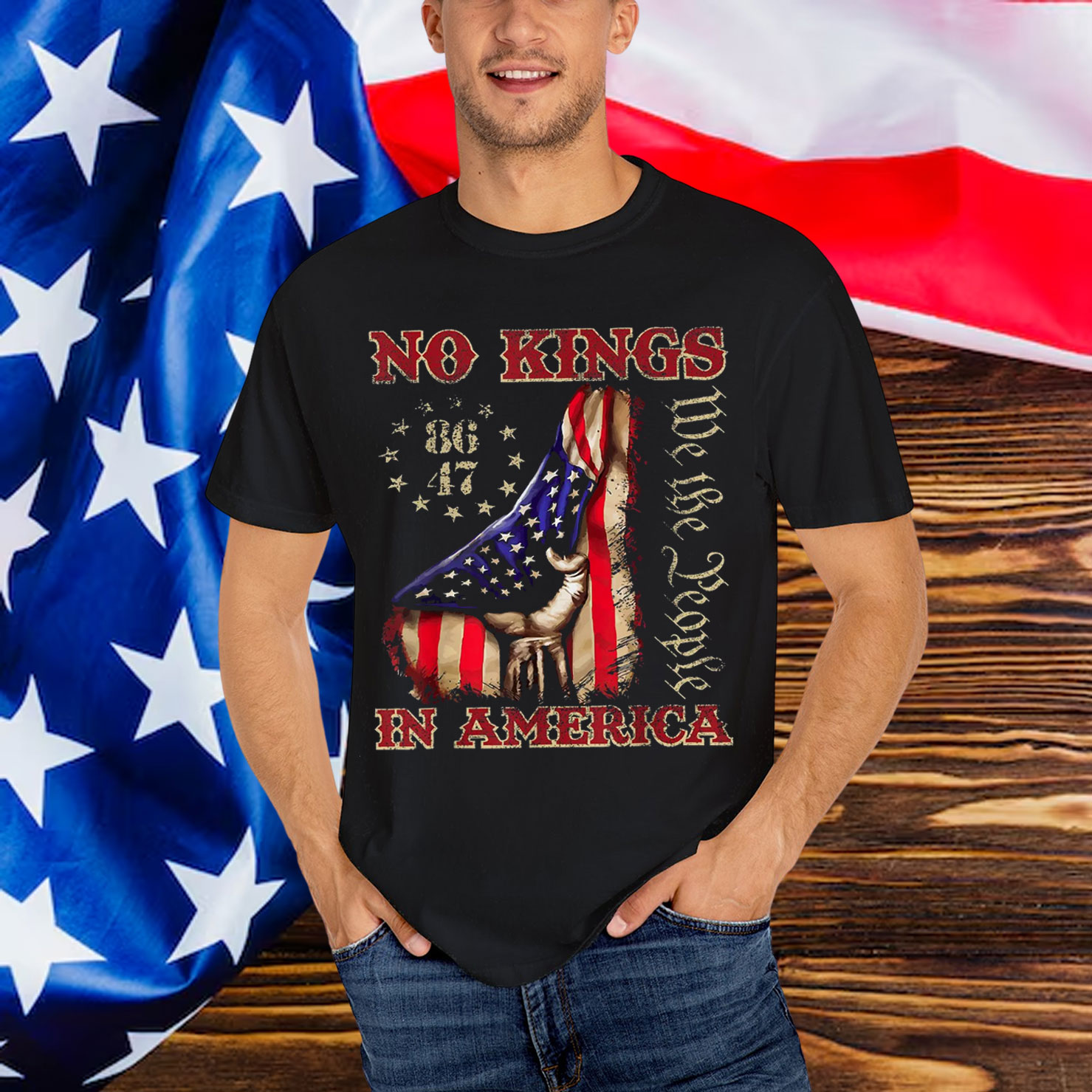 No Kings In America Since 1776 Shirt