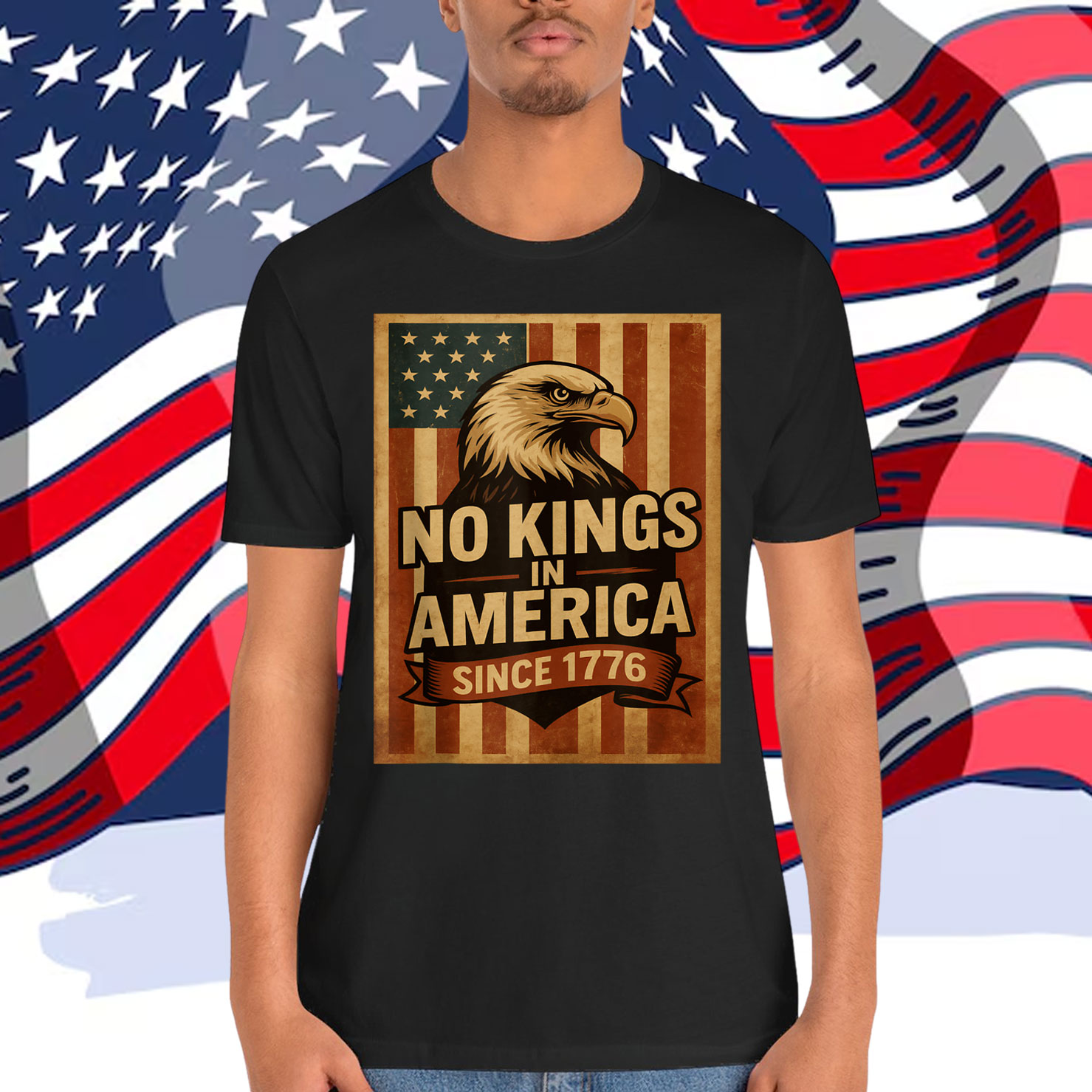 No Kings In America Since 1776 Shirt