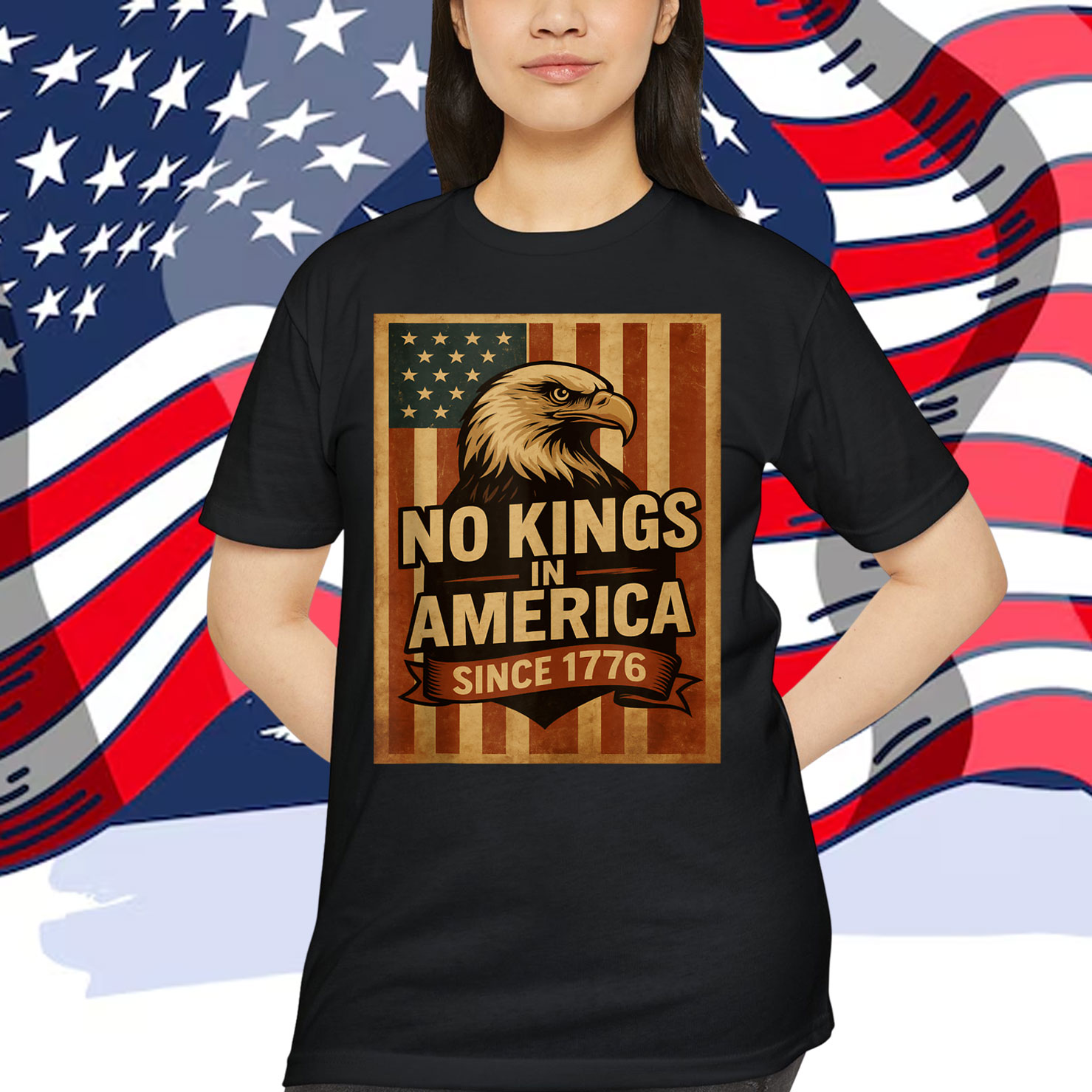 No Kings In America Since 1776 Shirt