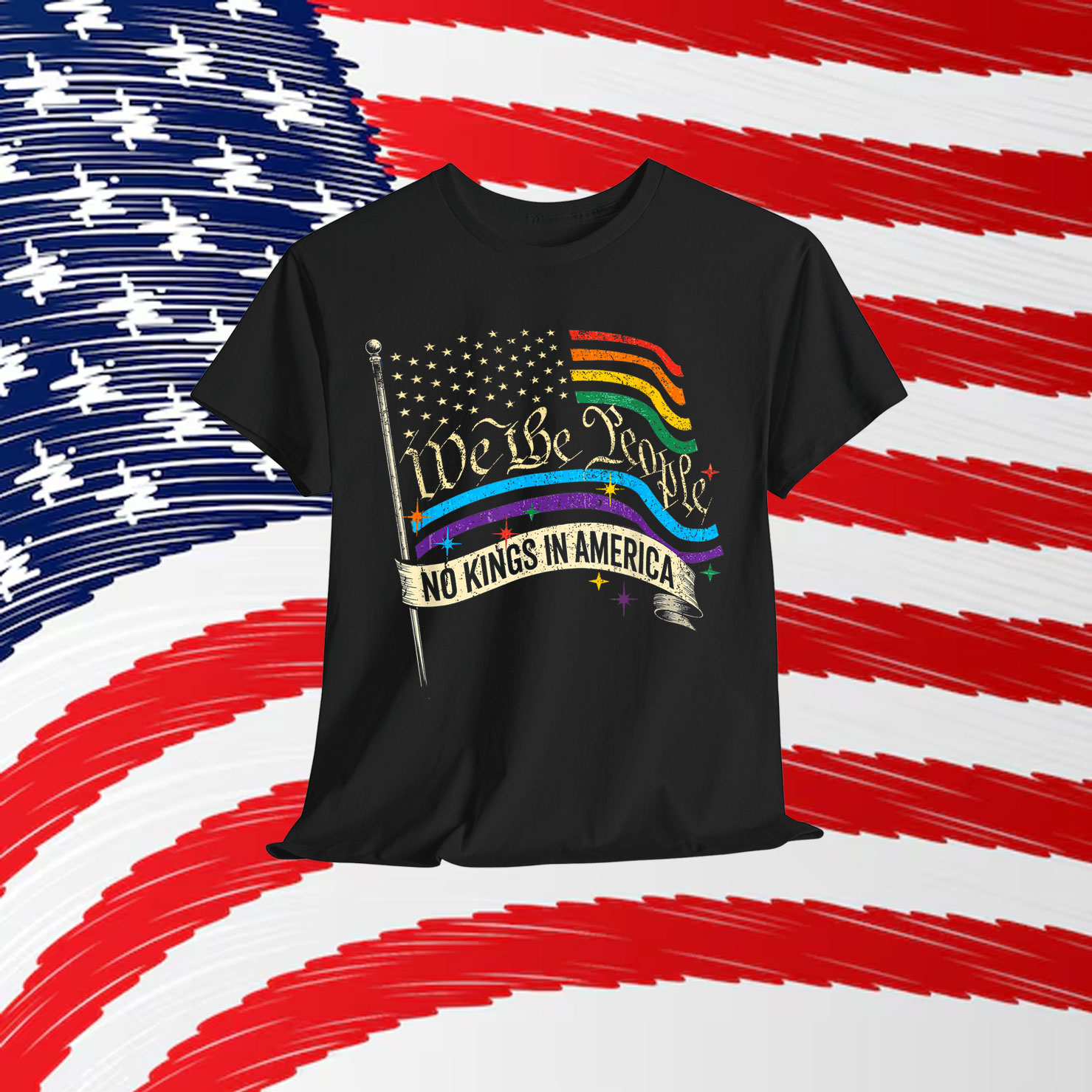 No Kings In America Since 1776 USA 4th Of July Shirt