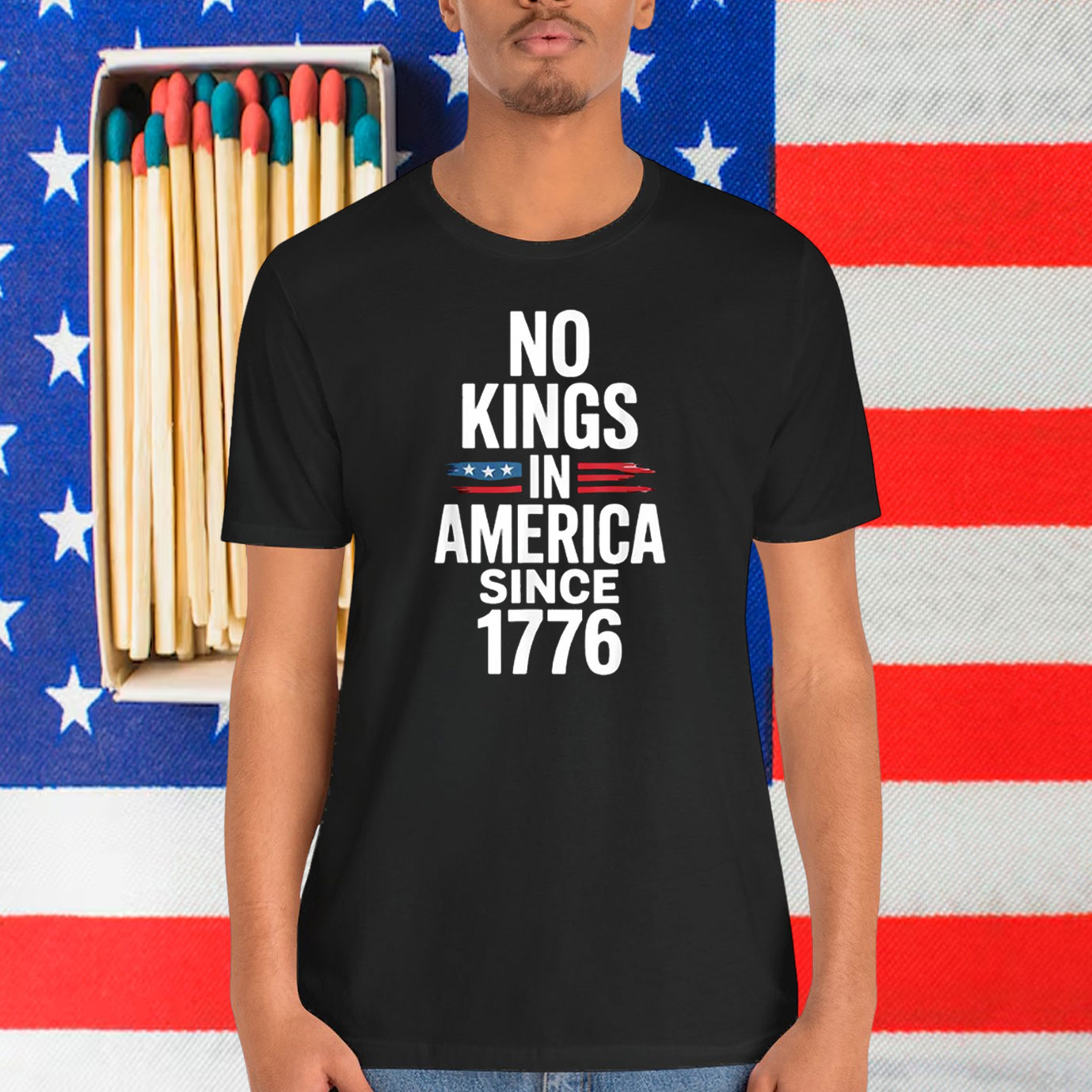 No Kings In America Since 1776 Unisex Shirt
