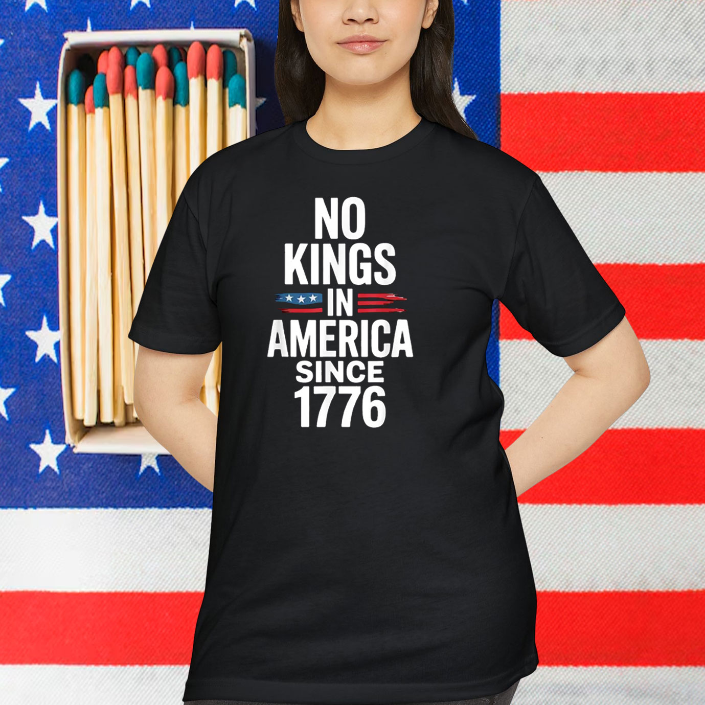 No Kings In America Since 1776 Unisex Shirt