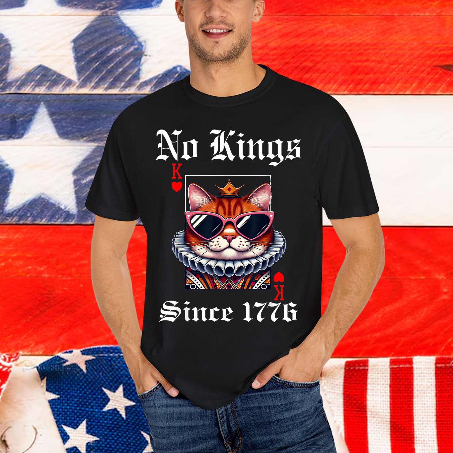No Kings In America Since 1776 We The People For Shirt