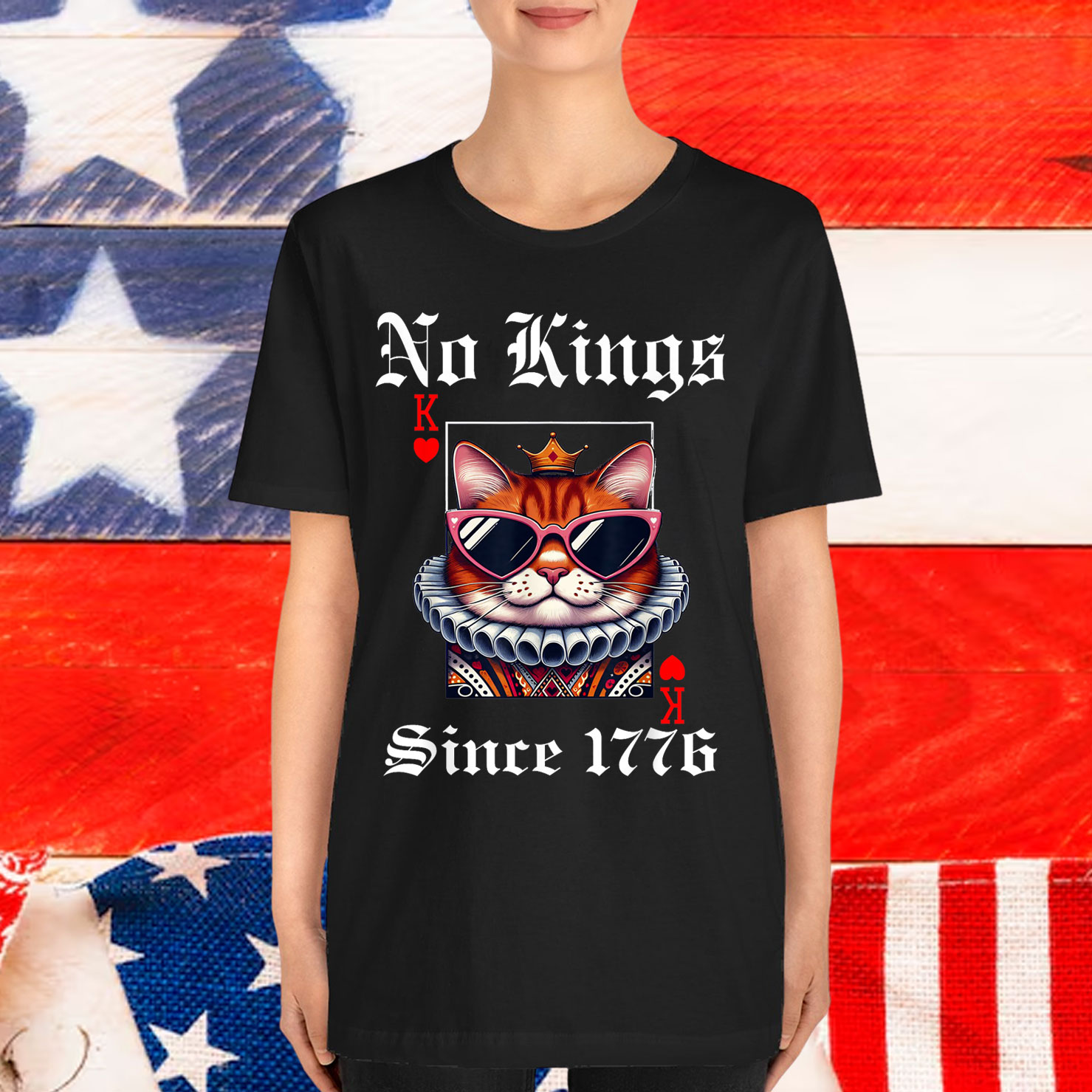 No Kings In America Since 1776 We The People For Shirt