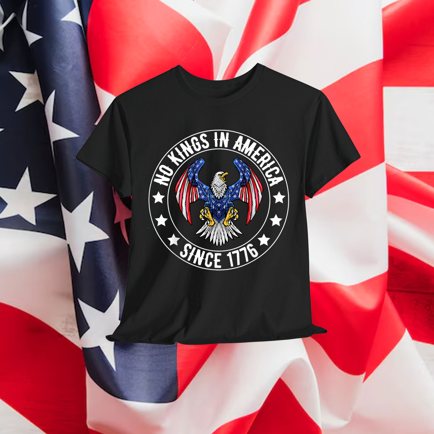 No Kings In America Since 1776 We The People Shirt