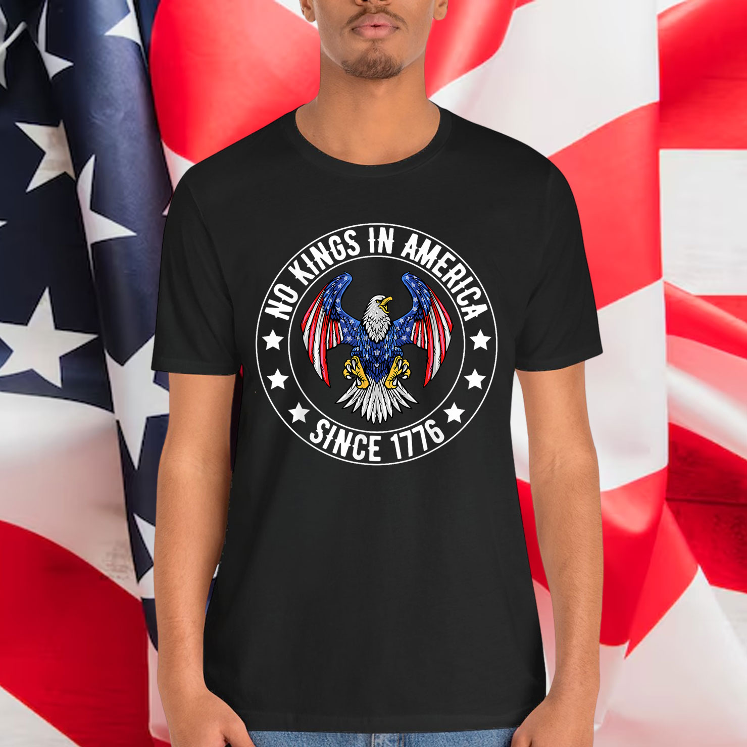 No Kings In America Since 1776 We The People Shirt