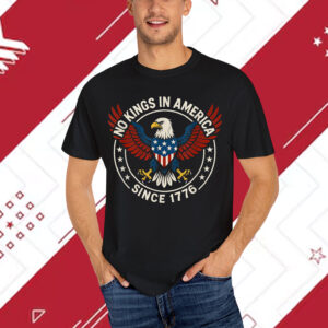 No Kings In America Since 1776 We The People T-Shirt