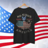 No Kings In America USA Liberty Graphic Shirt
