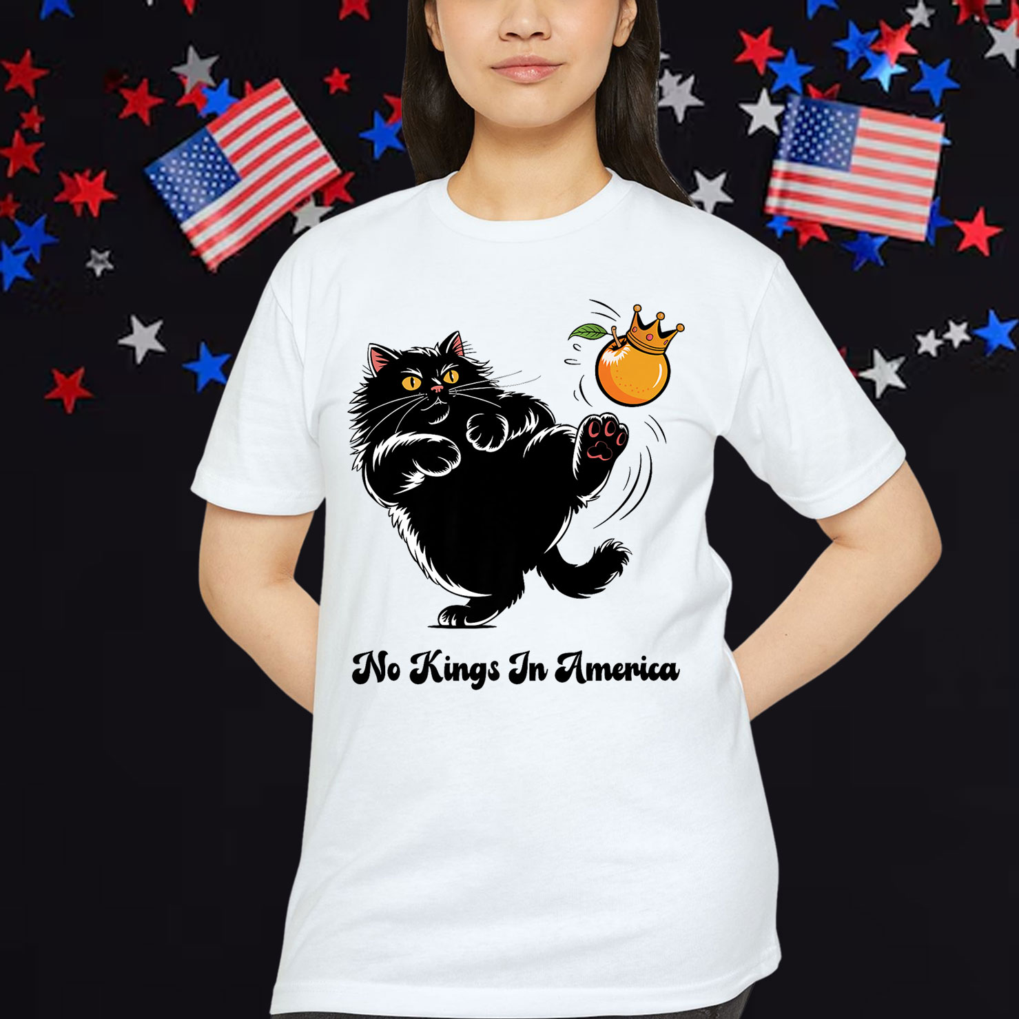 No Kings In America We The People For T-Shirt