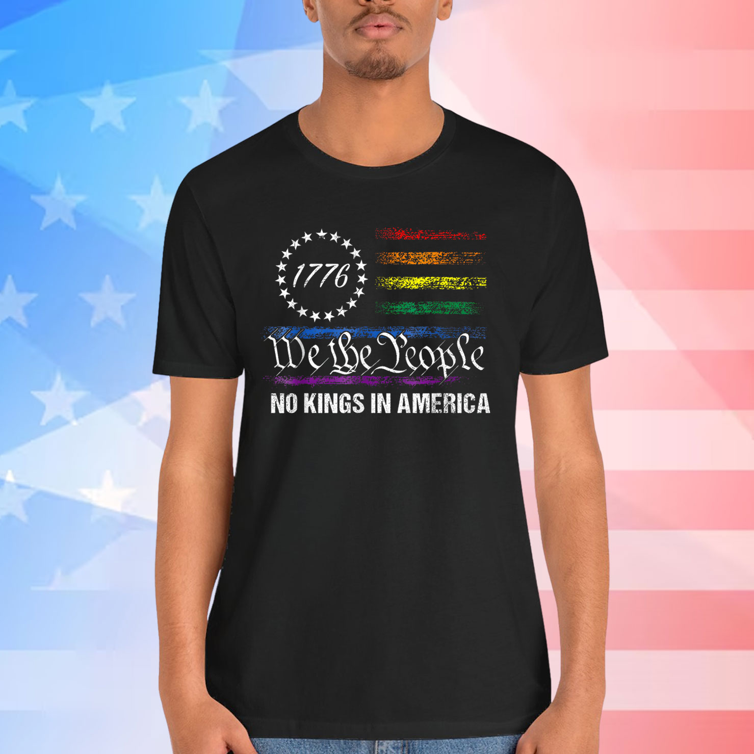 No Kings In America We The People Political Shirt
