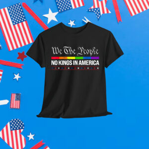 No Kings In America We The People Political Shirt