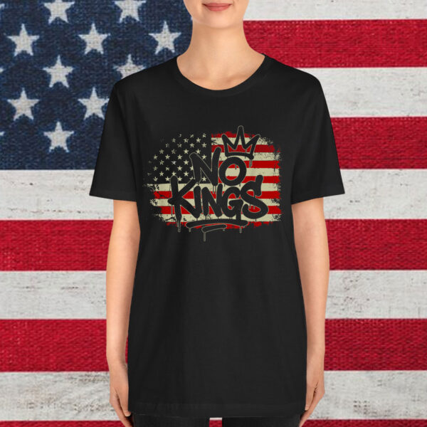 No Kings In America We The People Political USA Shirt