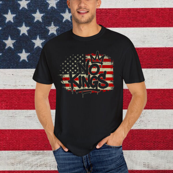 No Kings In America We The People Political USA Shirt
