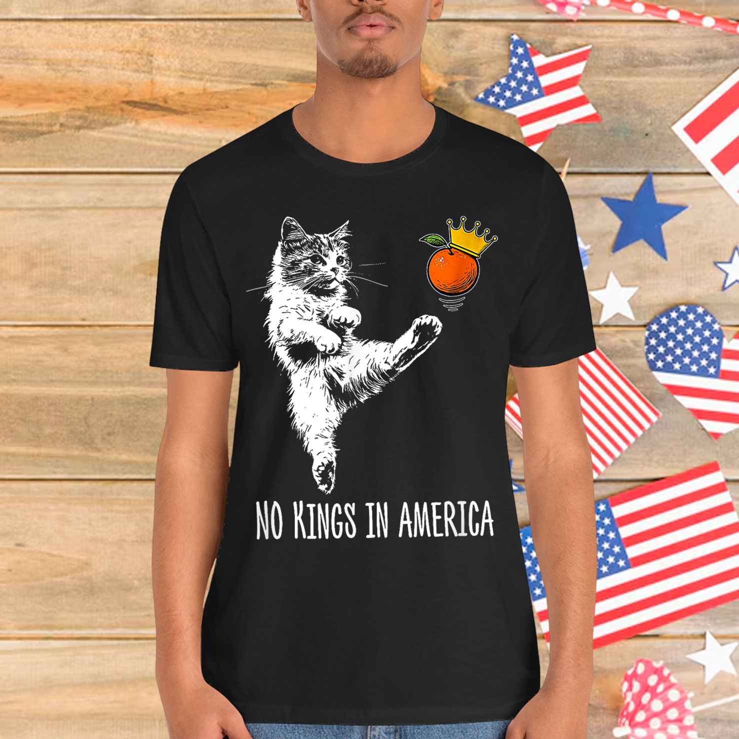 No Kings In America We The People Political T-Shirt