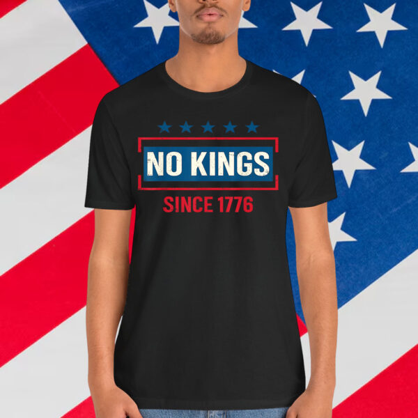 No Kings In America We The People Political T-Shirt